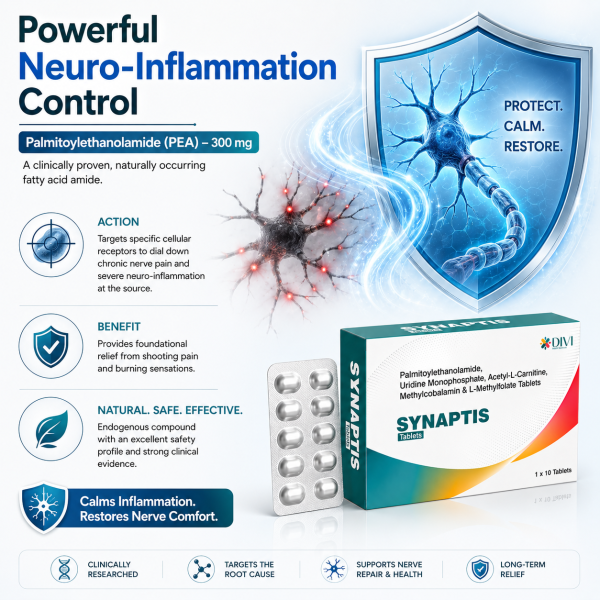 SYNAPTIS – Advanced Neuro-Metabolic & Nerve Repair Formula