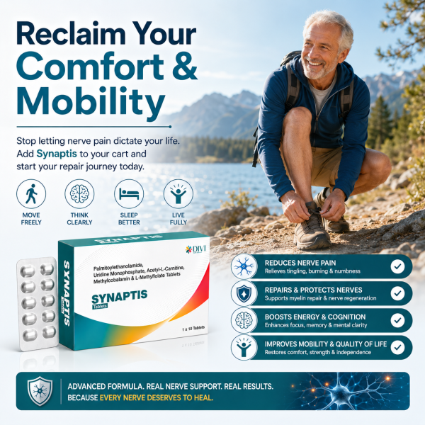SYNAPTIS – Advanced Neuro-Metabolic & Nerve Repair Formula